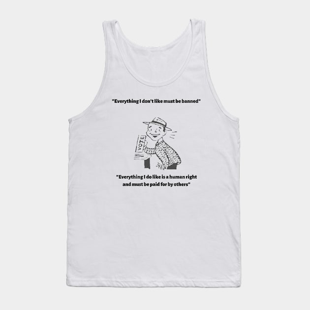 Voting Tank Top by Peddling Fiction